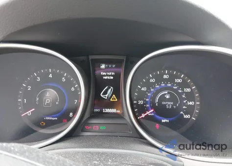 2016 Hyundai Santa Fe Sport 2.0L Turbo z USA, uszkodzony, nr VIN 5XYZUDLA7GG309511